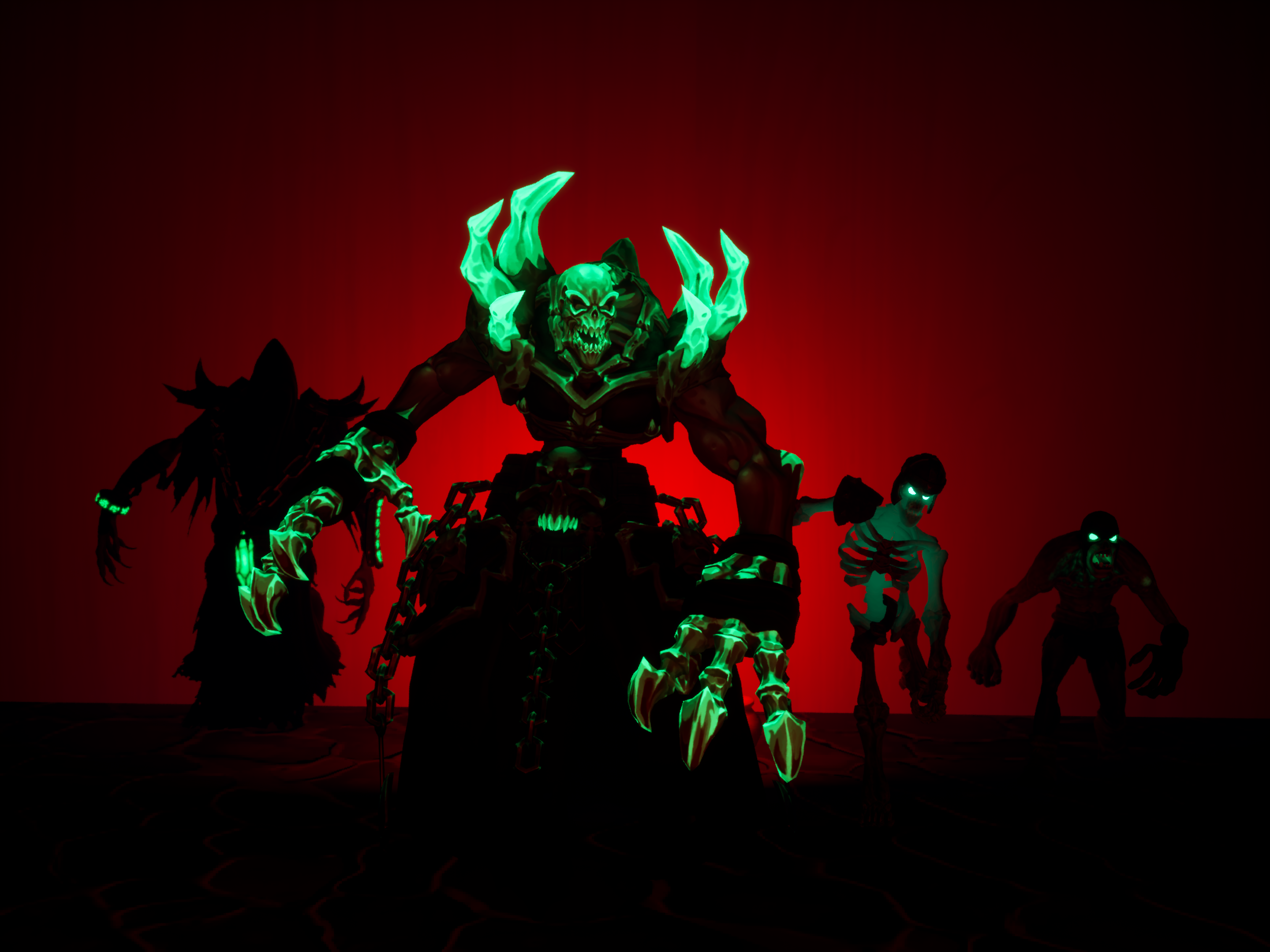 Deadwave co-op zombie survival screenshot - arcade zombie game PC